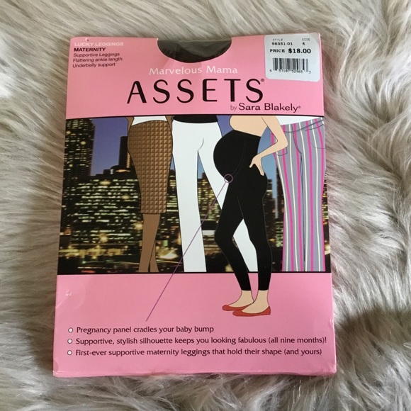 Spanx Assets Pants - Spanx Assets Maternity Leggings Black Size 4 NIP